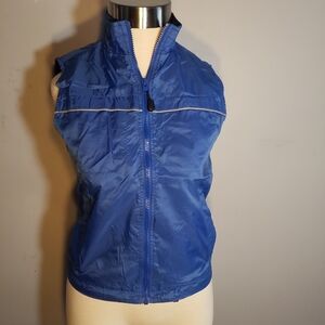 GAP VEST M Lined WINDBREAKER BLUE